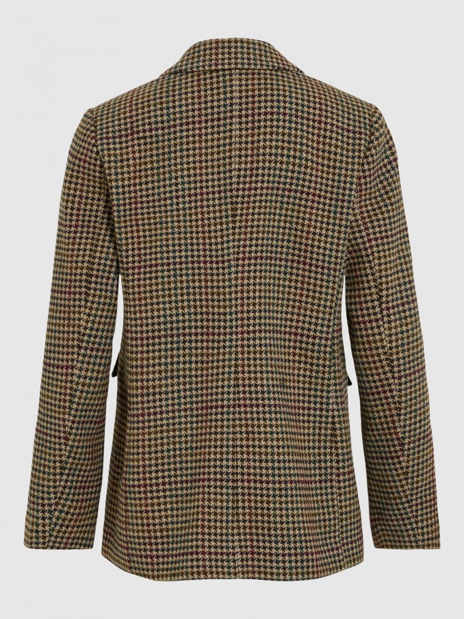 Blazer Woman Brown Vila