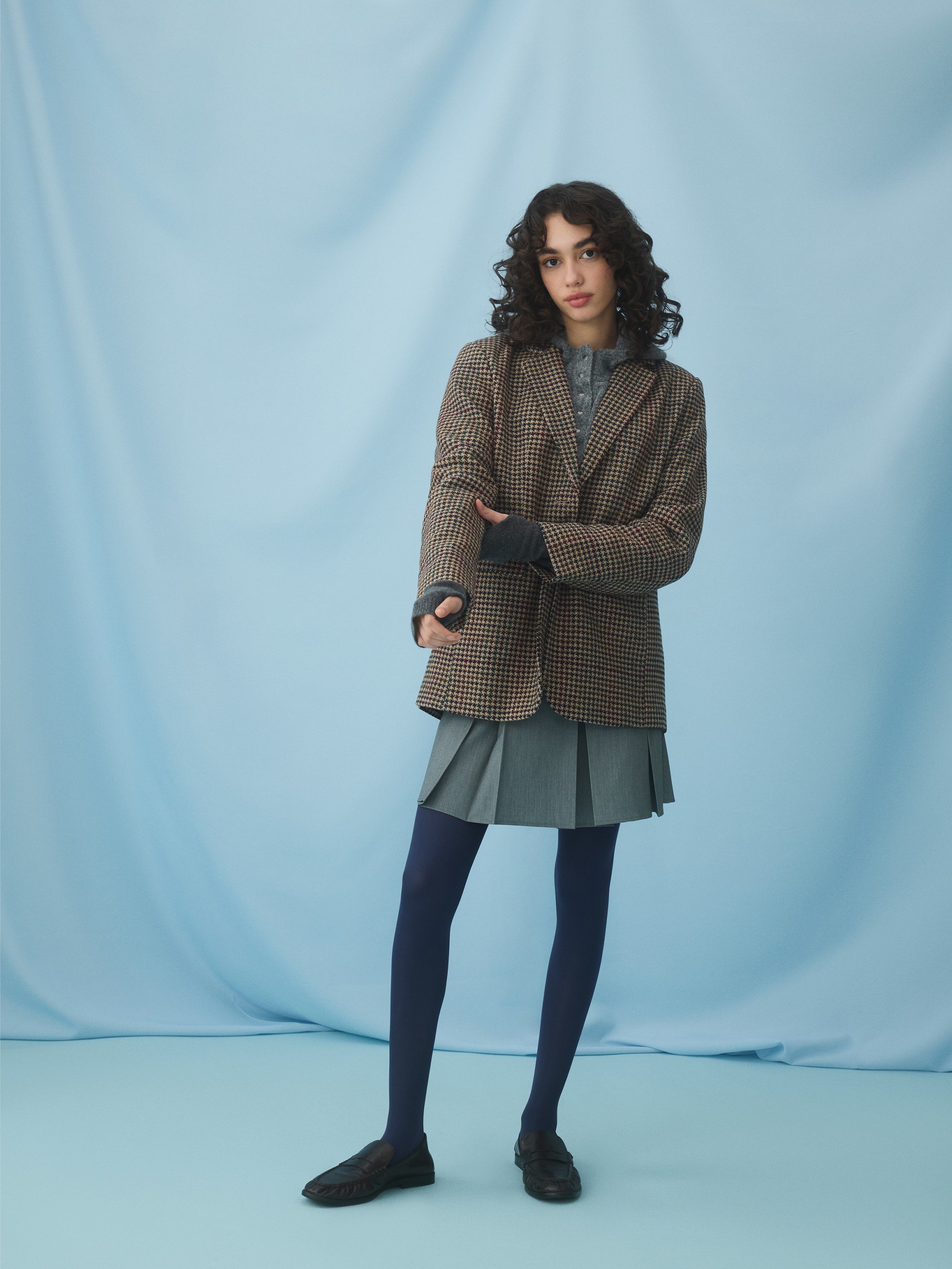 Blazer Mujer Marrón Vila