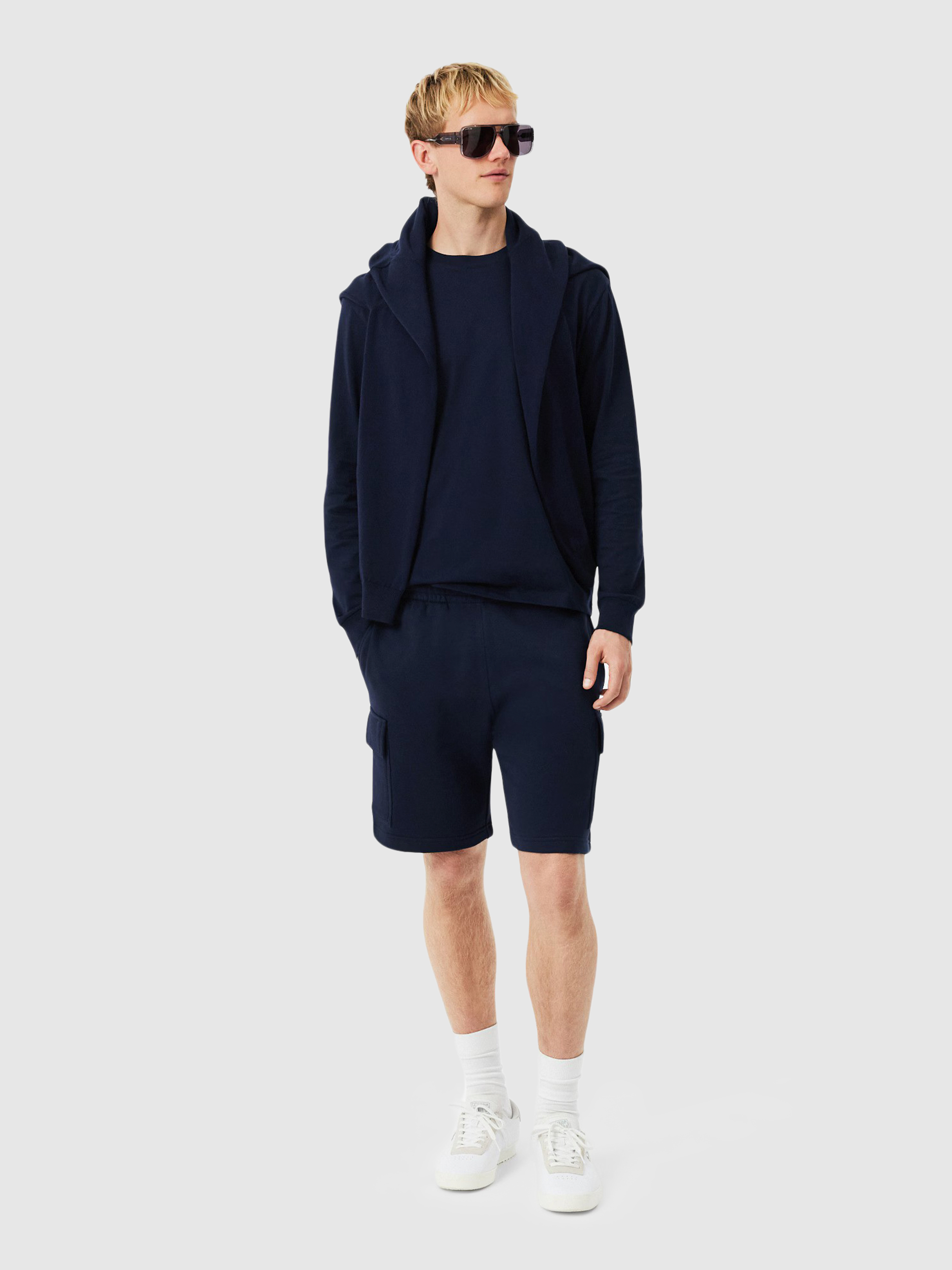 Sueter Hombre Azul Marino Lacoste