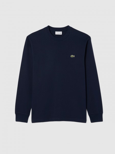 Sueter Hombre Azul Marino Lacoste