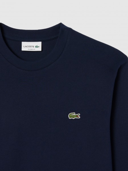 Sueter Hombre Azul Marino Lacoste