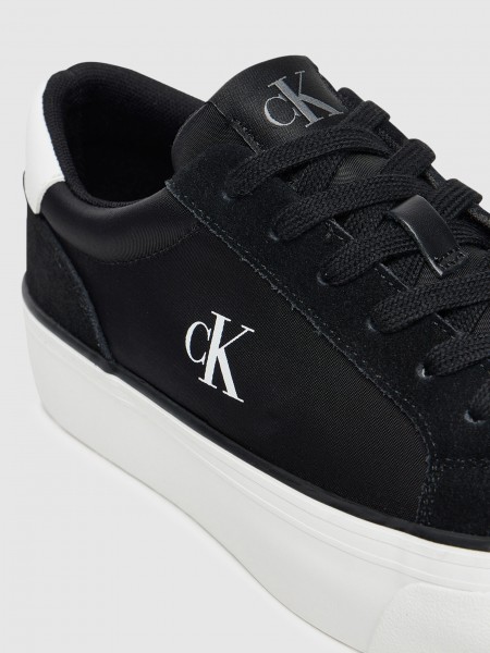 Sneakers Woman Black Calvin Klein