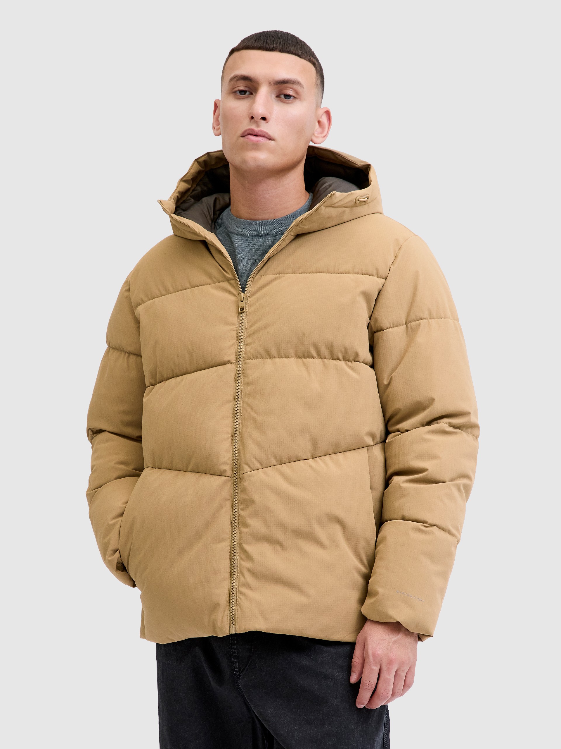 Chaqueta Hombre Camello Jack & Jones