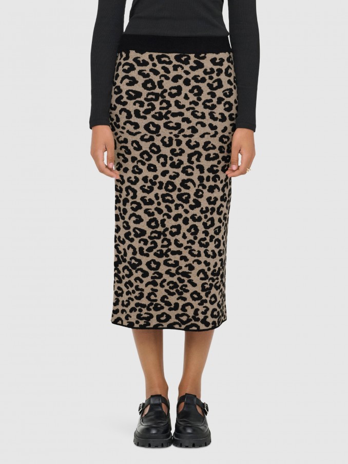 Pullover Woman Animal Print Only