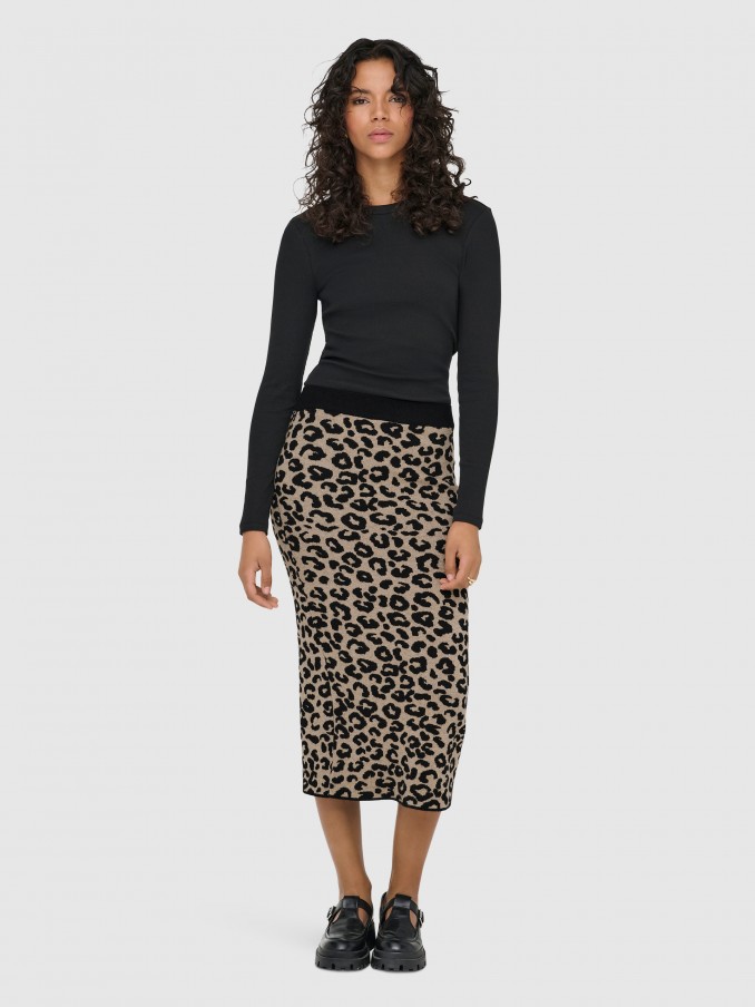 Pullover Woman Animal Print Only