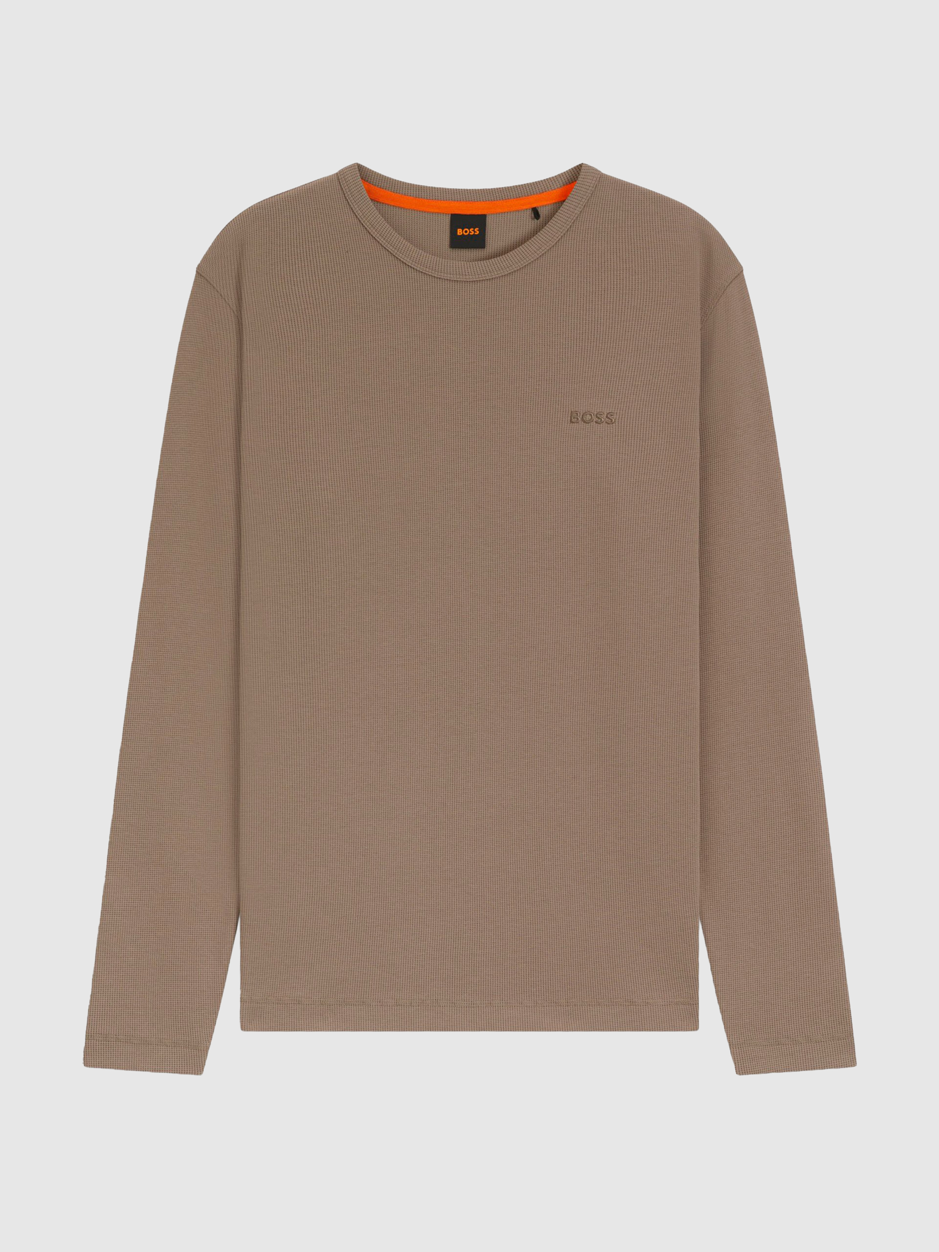 Sueter Hombre Verde Boss Orange