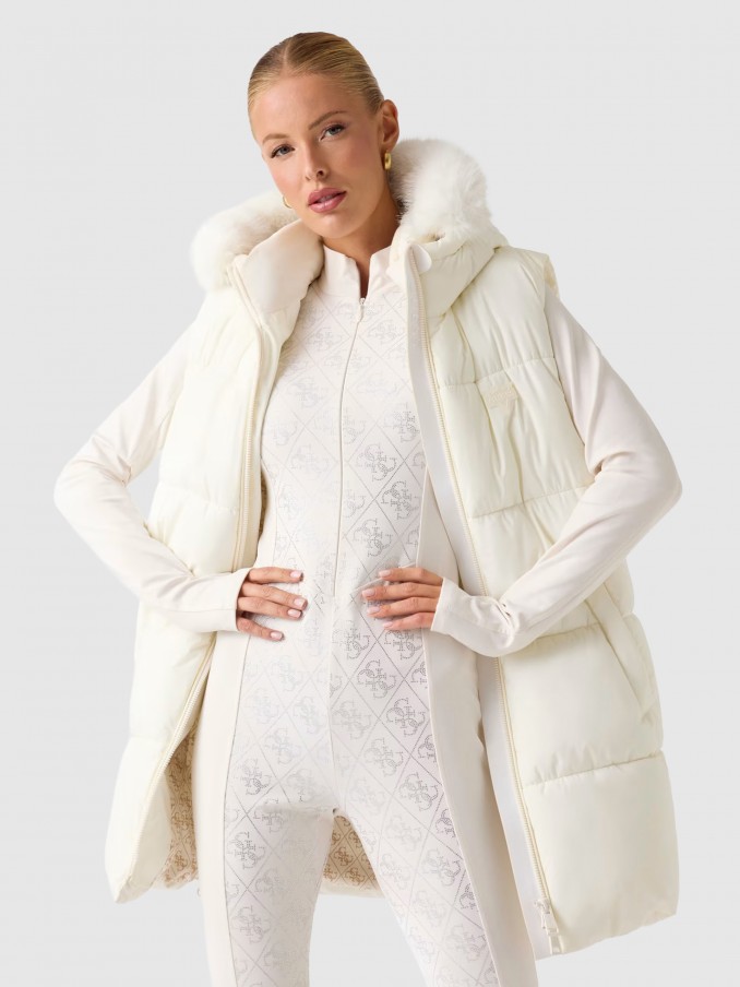 Jacket Woman Cream Guess