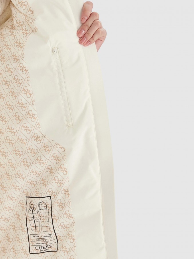 Jacket Woman Cream Guess
