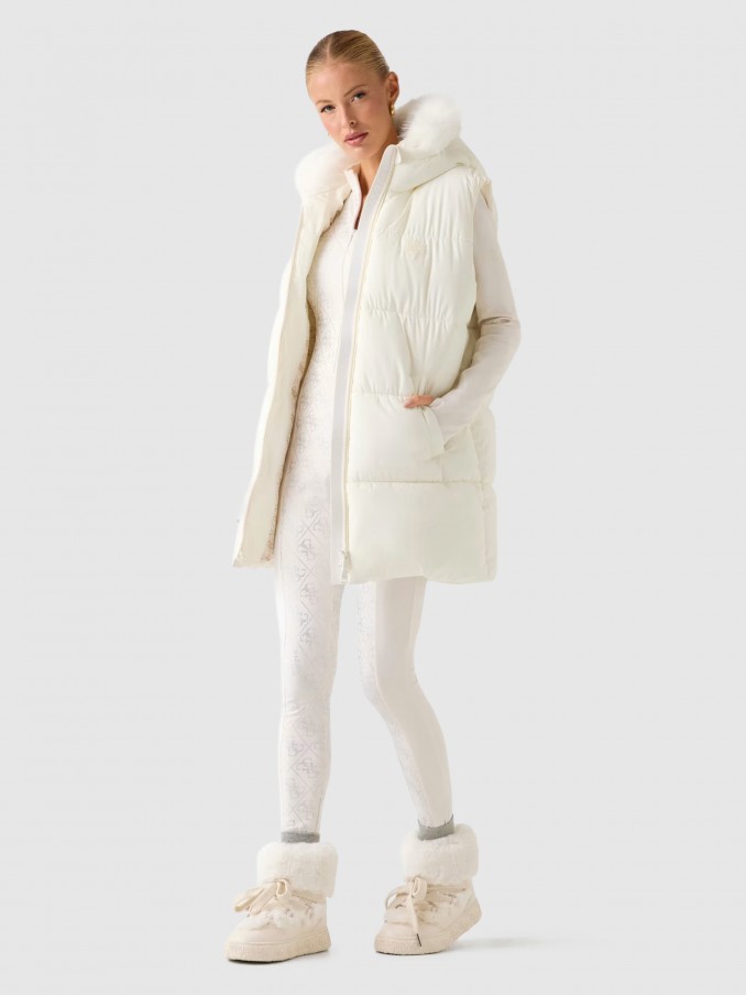 Jacket Woman Cream Guess