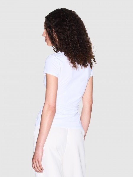 T-Shirt Woman White Armani Exchange