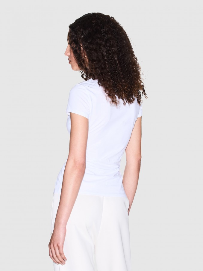 T-Shirt Woman White Armani Exchange
