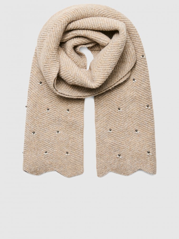 Scarves Woman Beige Vero Moda