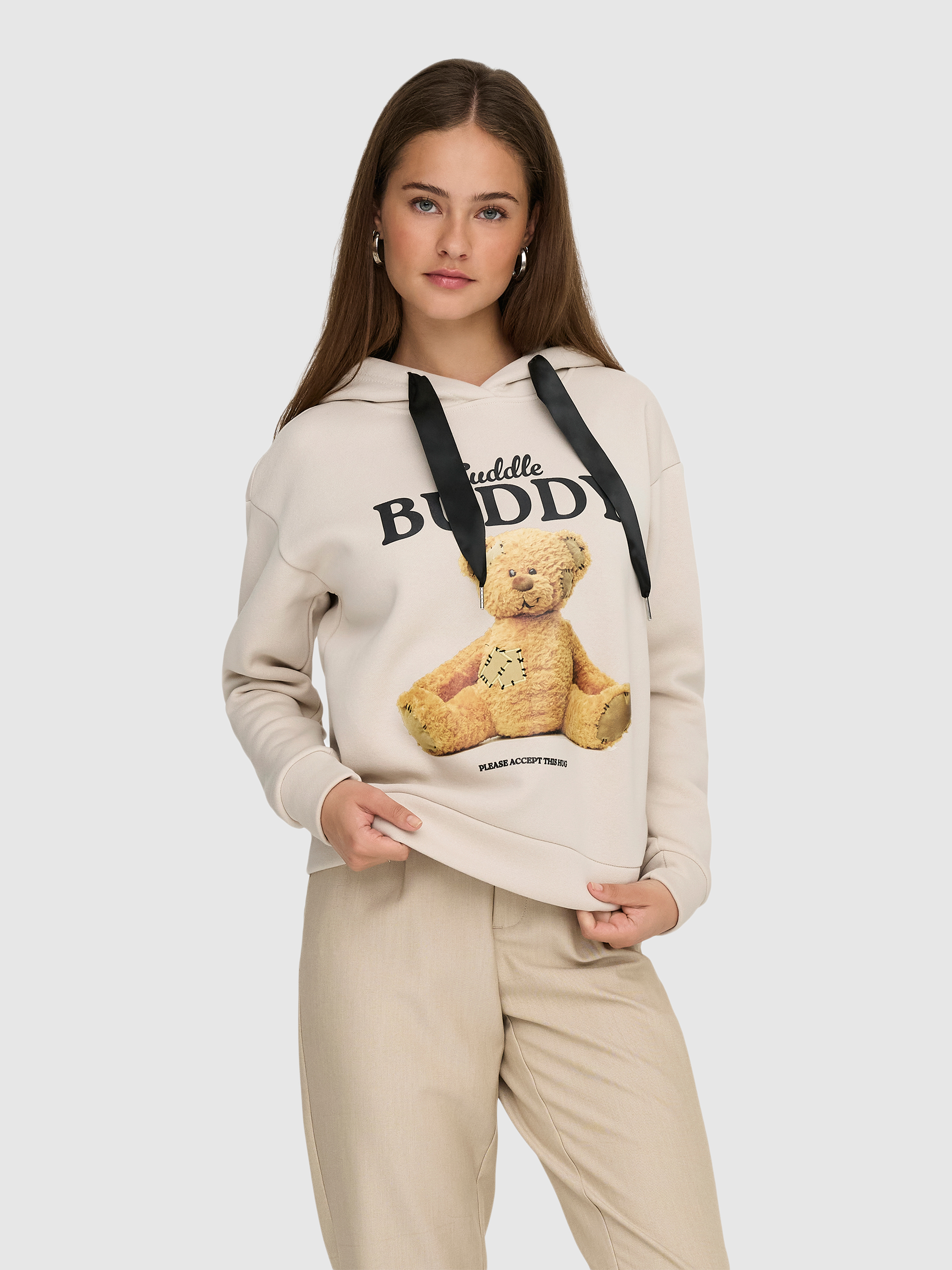 Jersey Mujer Crema Only