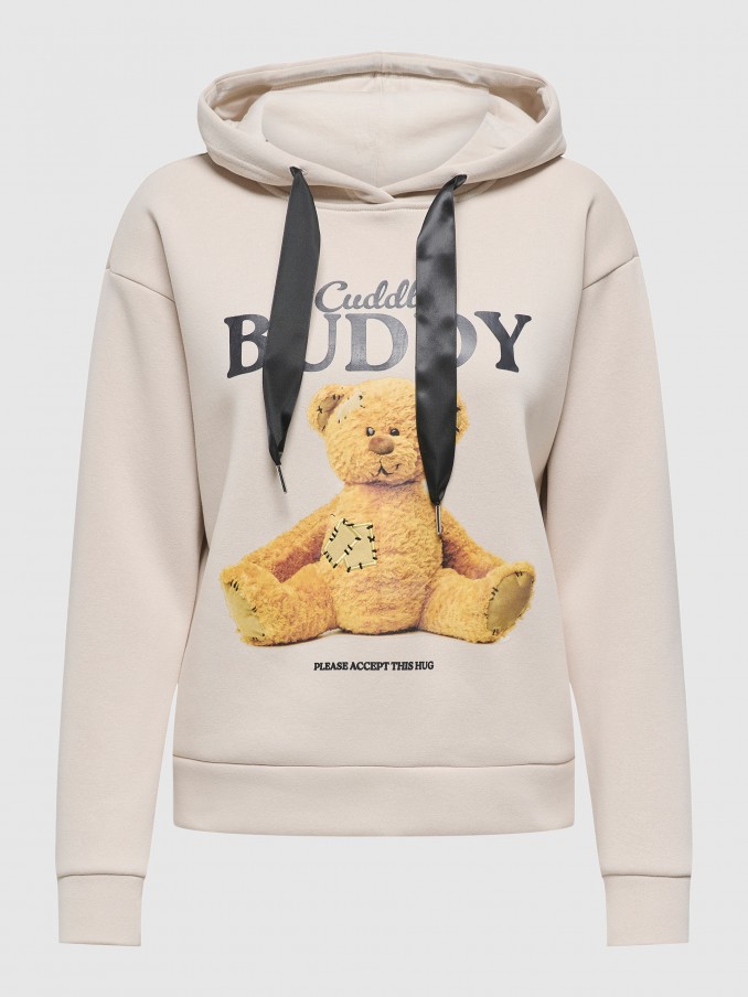 Jersey Mujer Crema Only