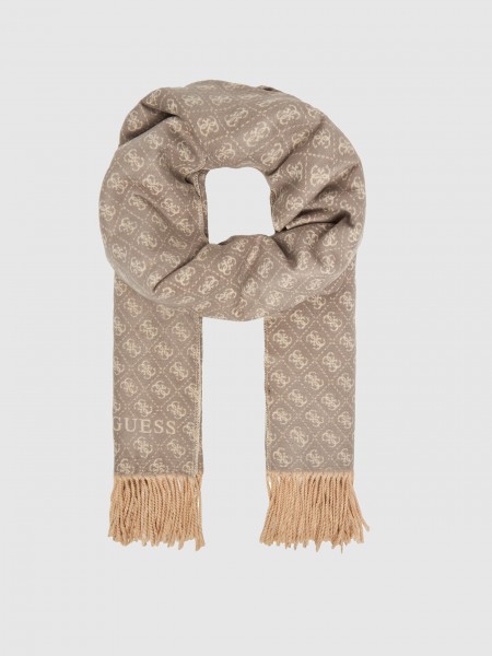 Scarves Woman Grey Guess