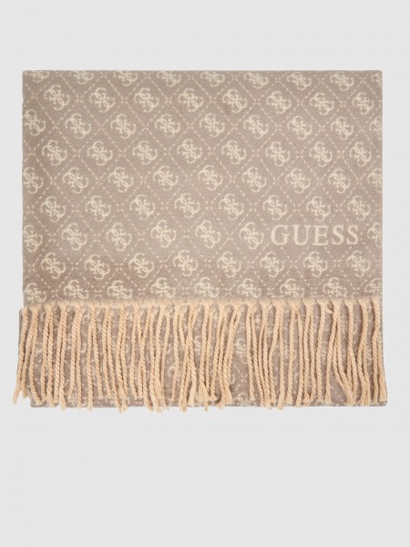 Scarves Woman Grey Guess