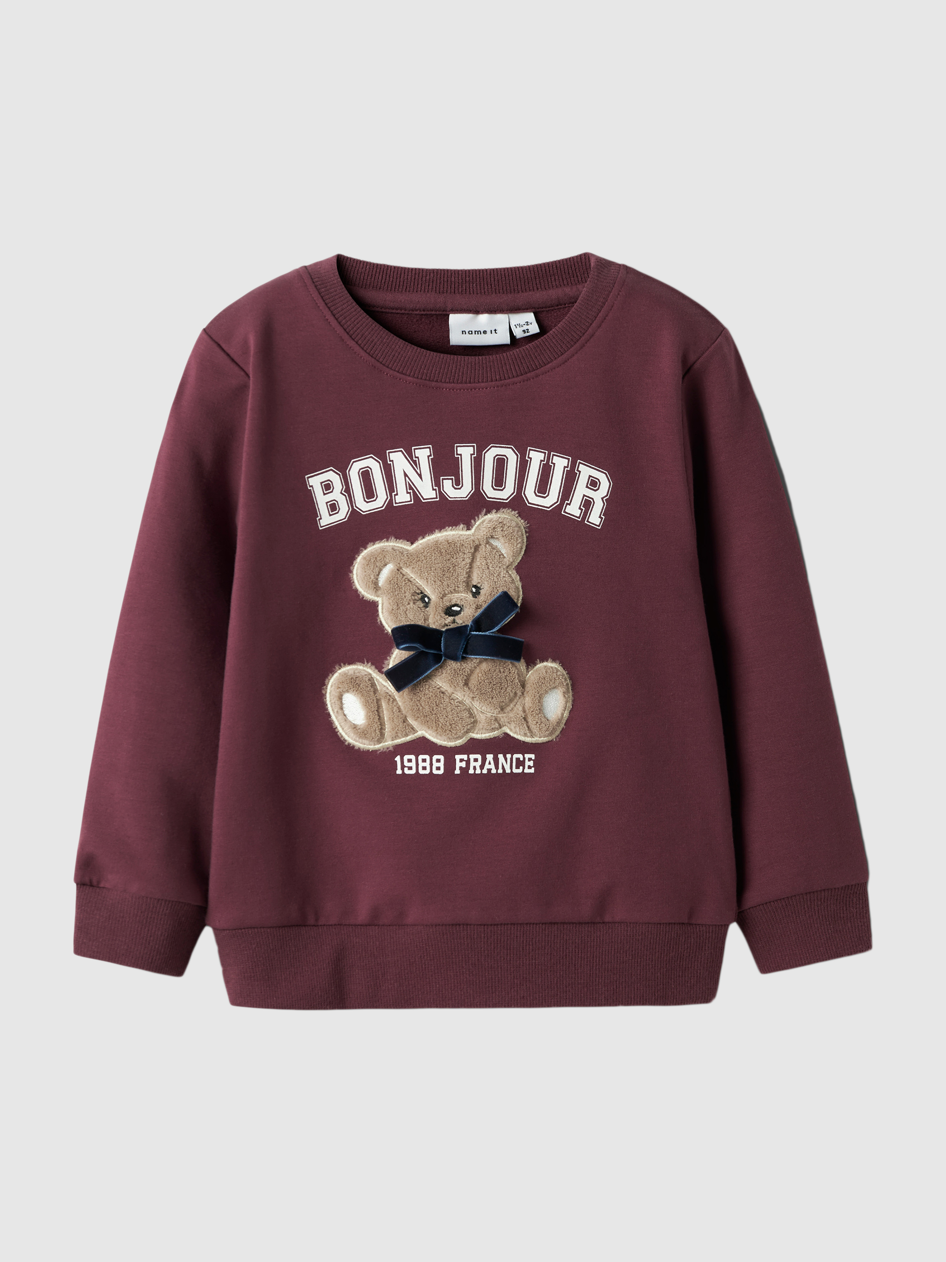 Jersey Niña Burdeos Name It