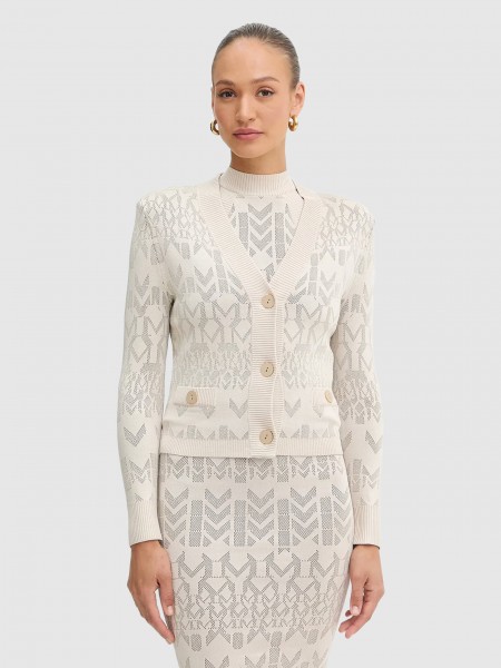 Chaqueta Mujer Crema Marciano