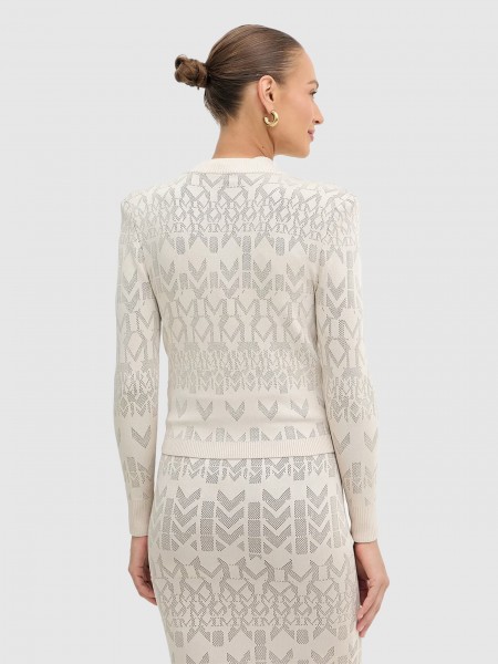 Chaqueta Mujer Crema Marciano