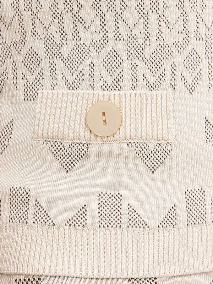 Chaqueta Mujer Crema Marciano