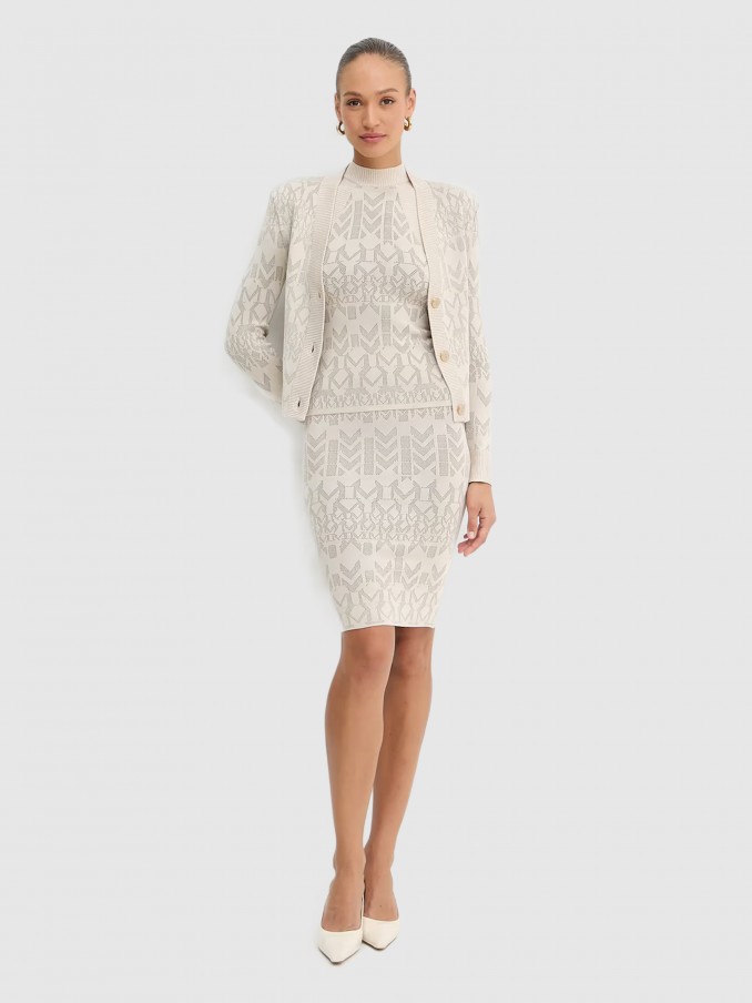 Chaqueta Mujer Crema Marciano