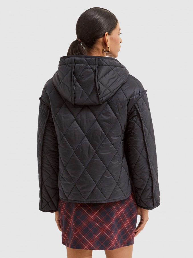 Jacket Woman Navy Blue Lion Of Porches