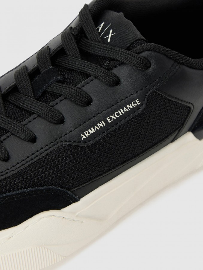 Sneakers Man Black Armani Exchange