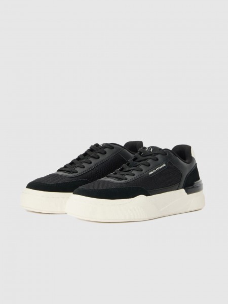 Sneakers Man Black Armani Exchange