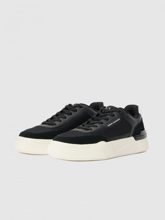 Sneakers Man Black Armani Exchange