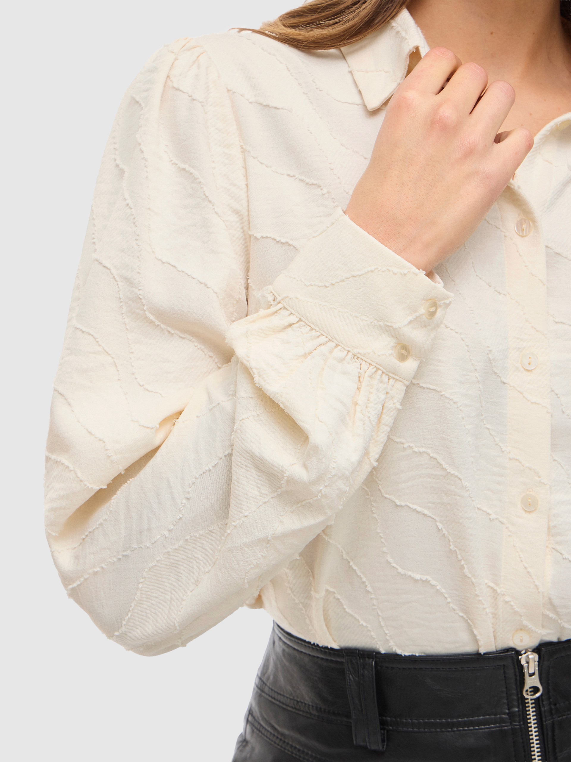Camisa Mujer Crema Vila