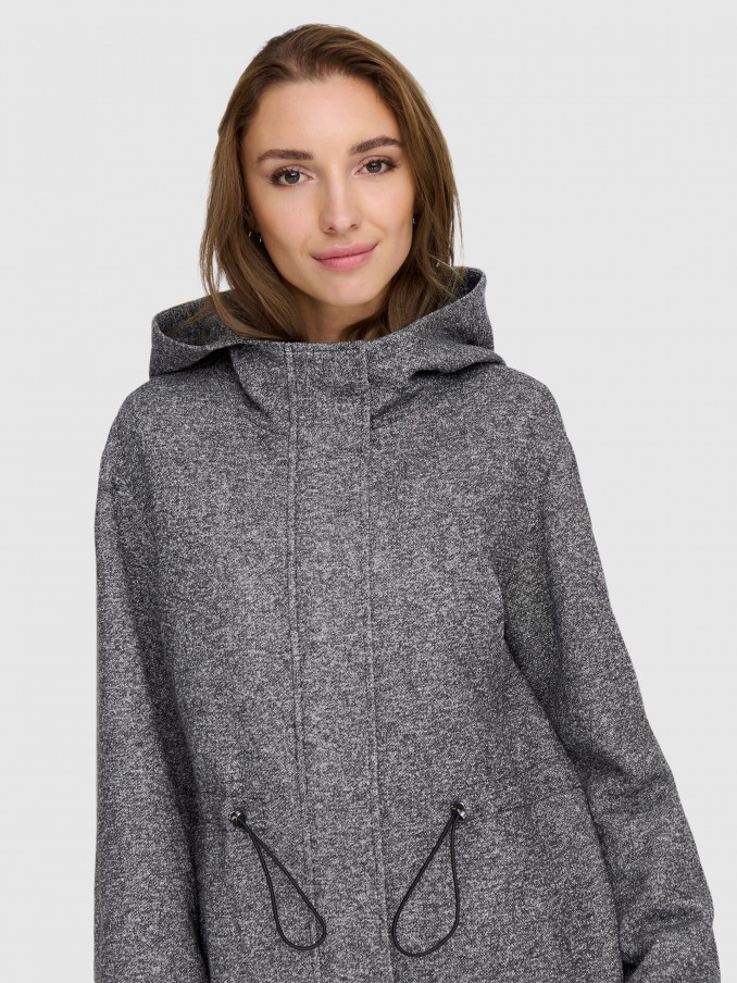 Chaqueta Mujer Gris Only
