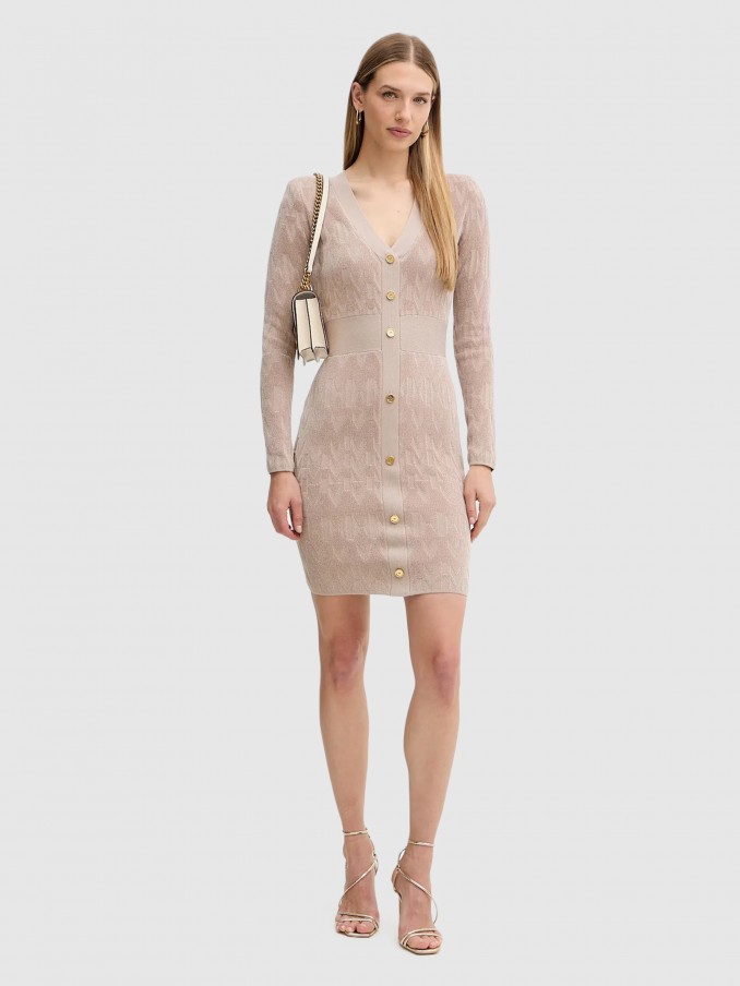 Dress Woman Beige Marciano