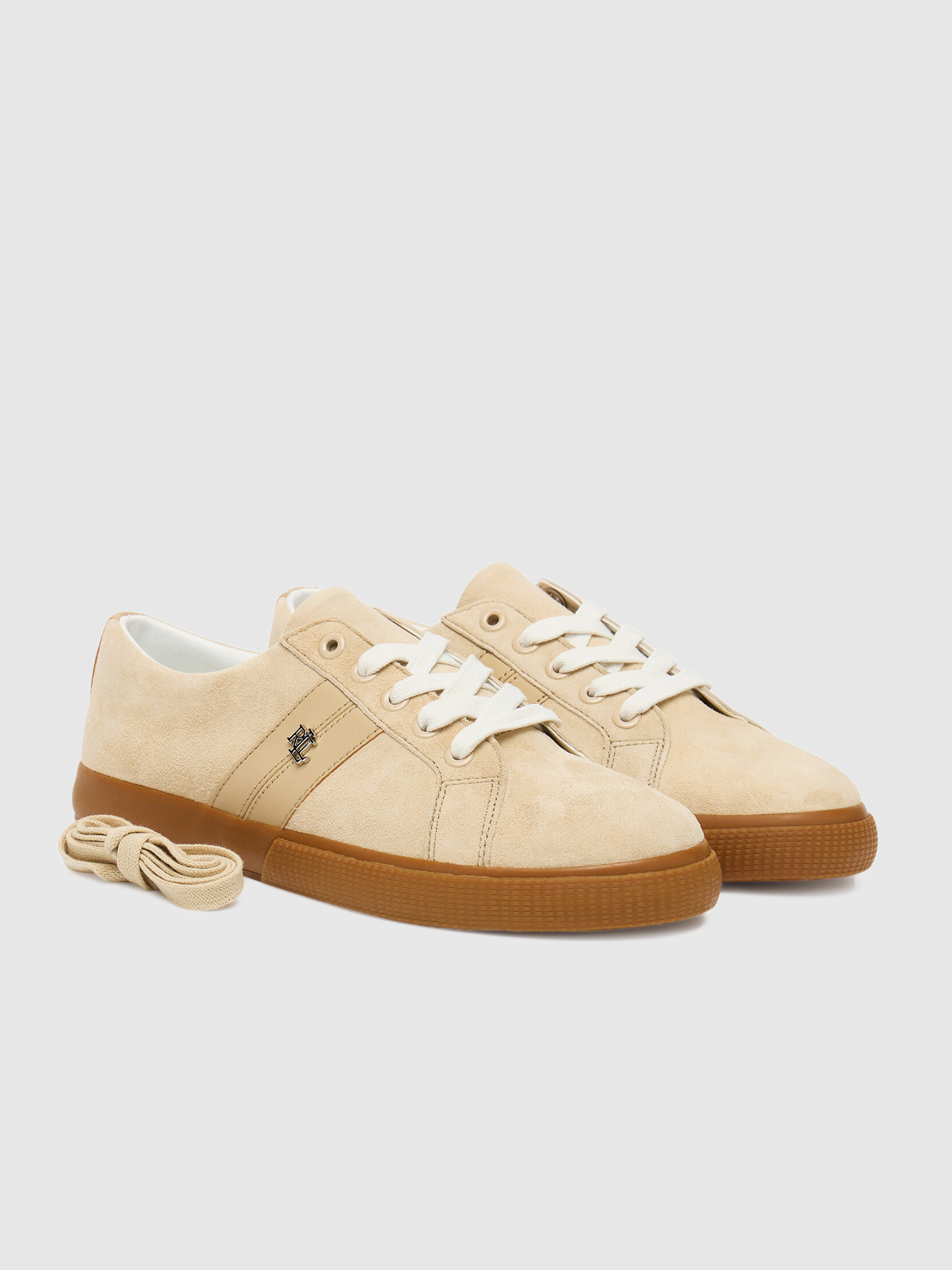 Sneakers Woman Beige Polo Ralph Lauren