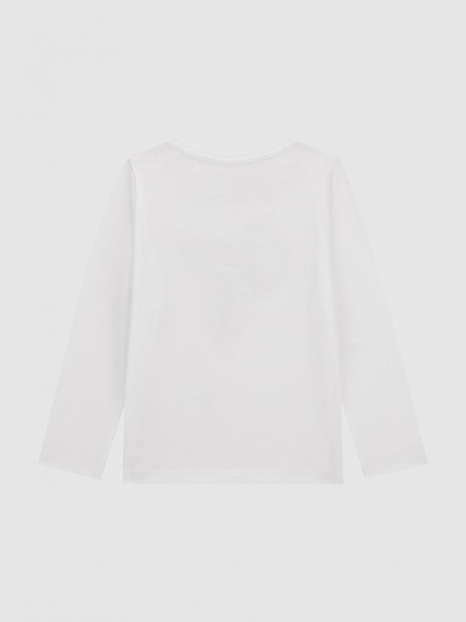 Pullover Girl Cream Guess