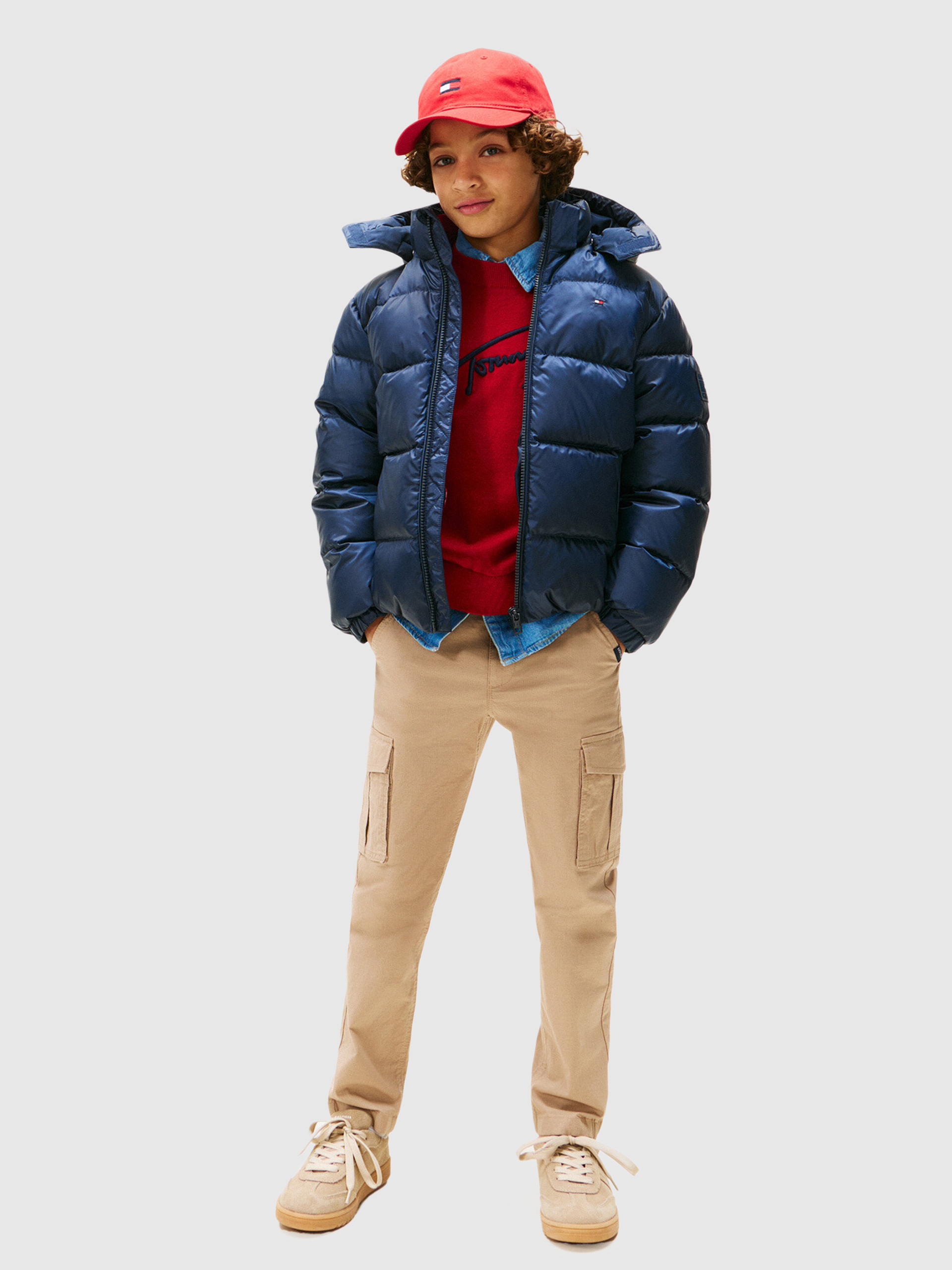 Jacket Boy Navy Blue Tommy Jeans Kids