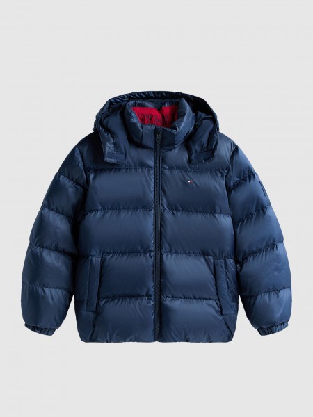 Chaqueta Ni�o Azul Marino Tommy Jeans Kids