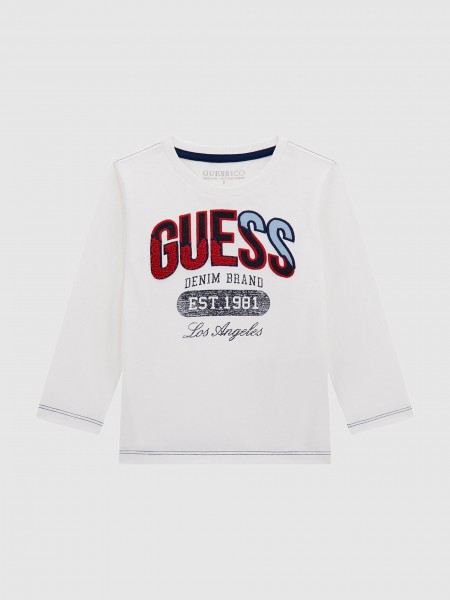 Pullover Boy White Guess