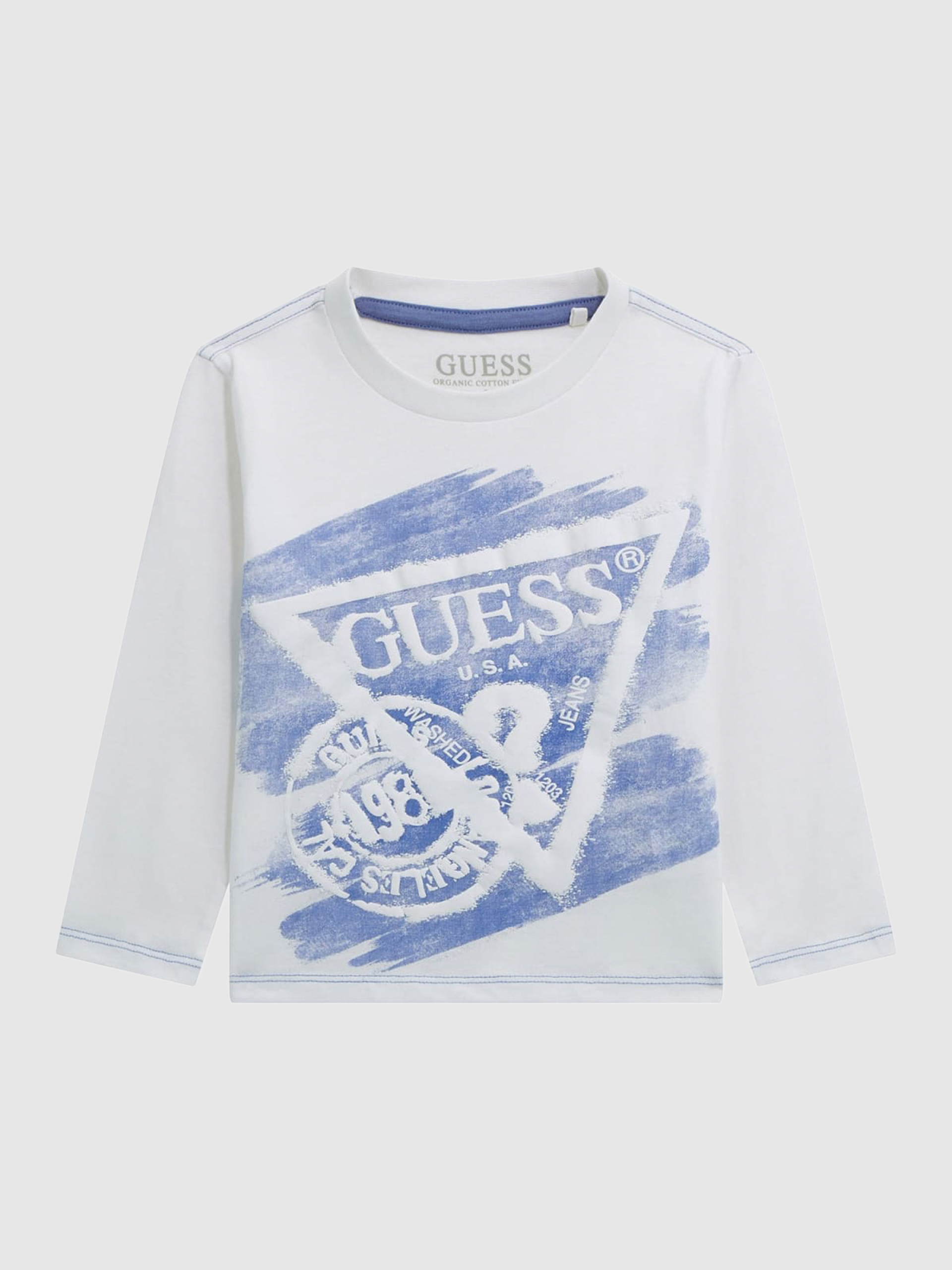 Sueter Niño Blanco Guess