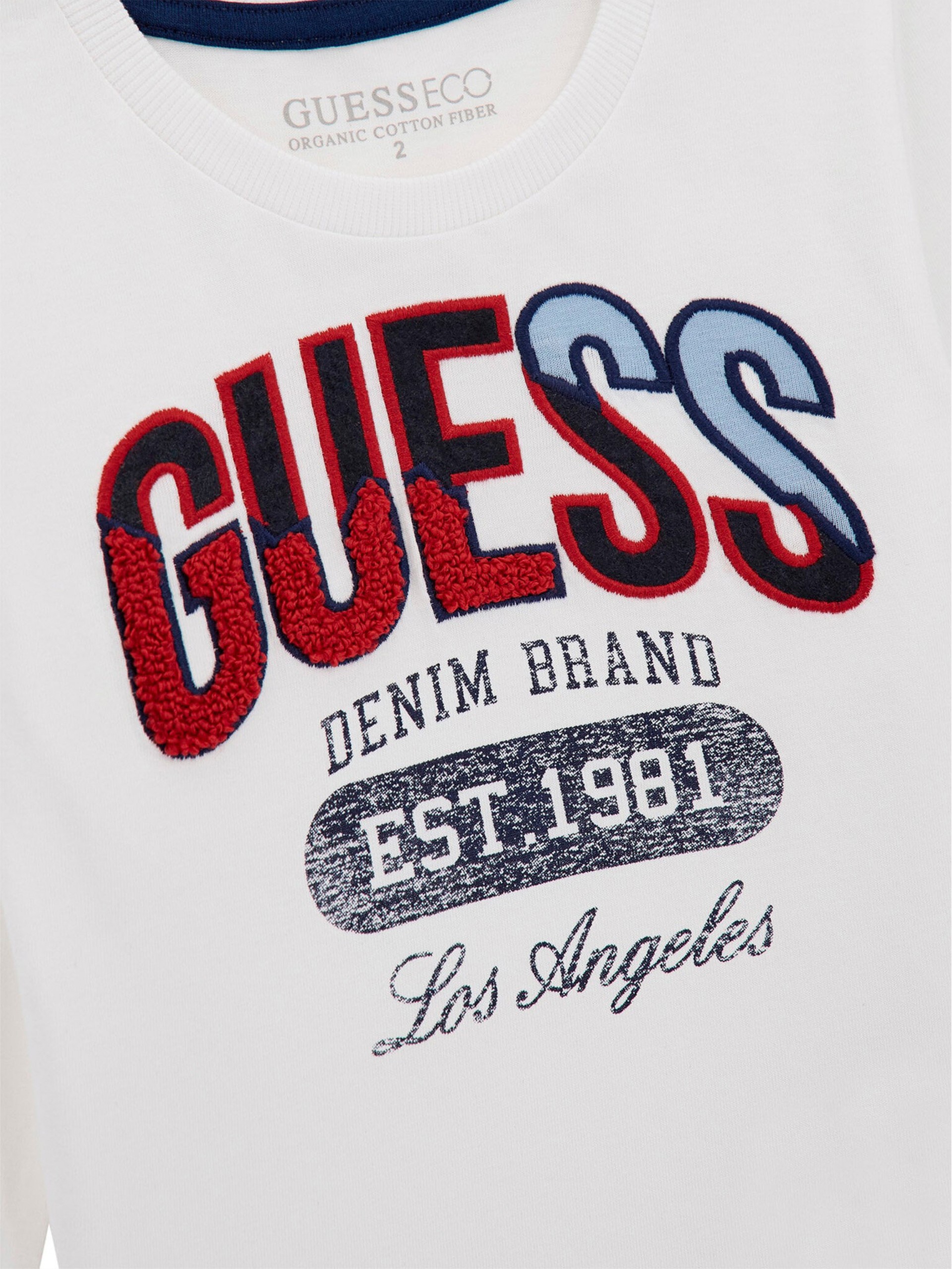 Sueter Niño Blanco Guess