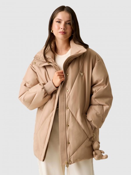 Jacket Woman Beige Guess Underwear