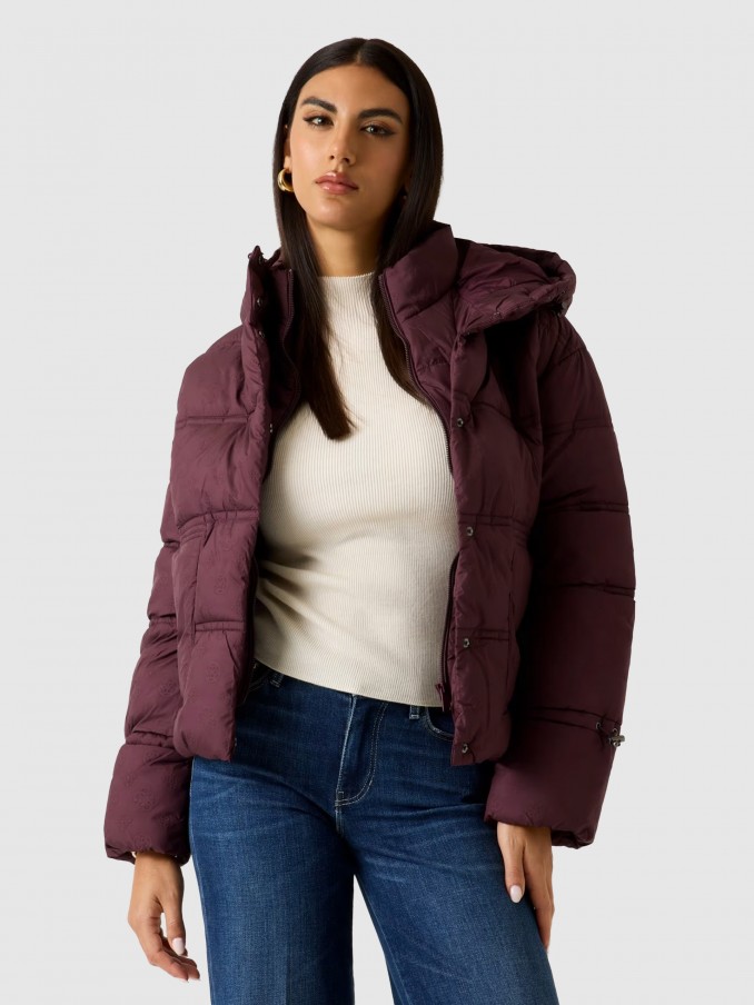 Chaqueta Mujer Burdeos Guess