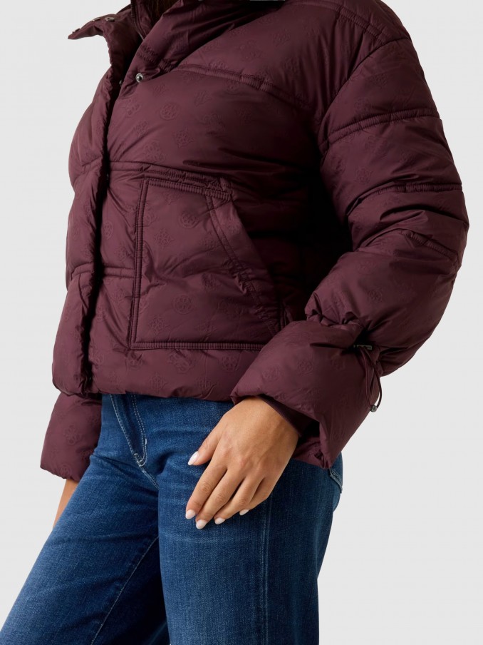 Chaqueta Mujer Burdeos Guess