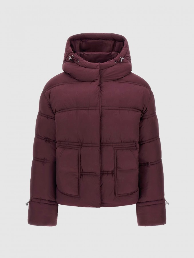Chaqueta Mujer Burdeos Guess