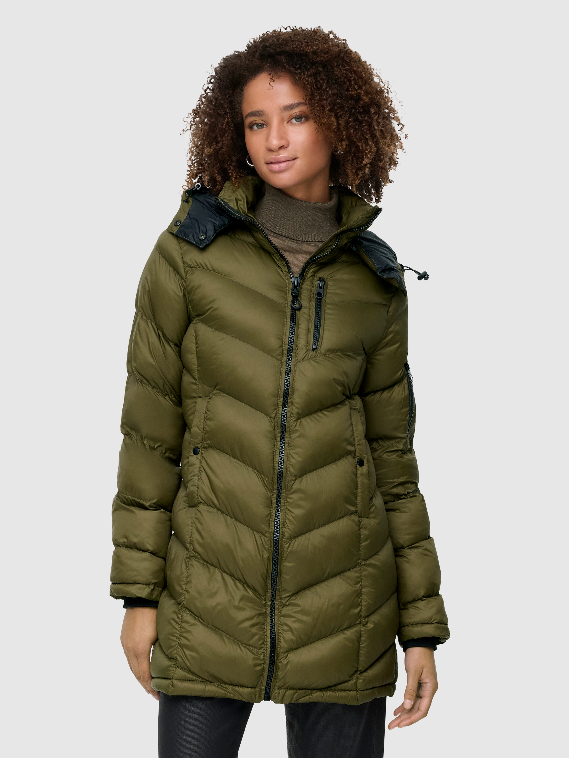 Chaqueta Mujer Verde Only
