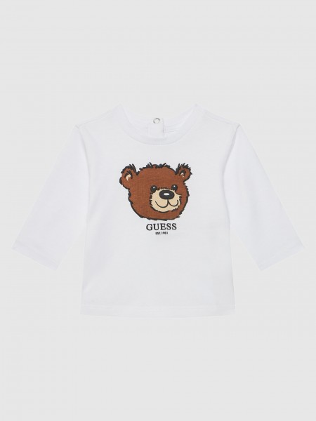 Pullover Baby Boy White Guess