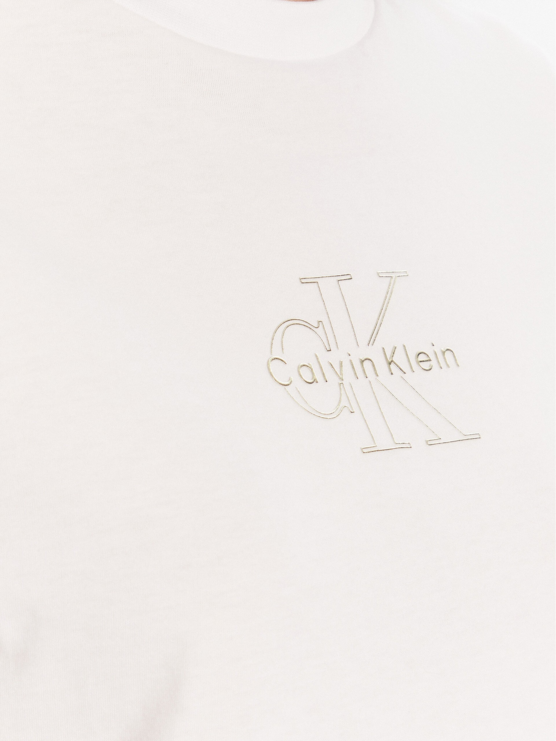 T-Shirt Woman White Calvin Klein