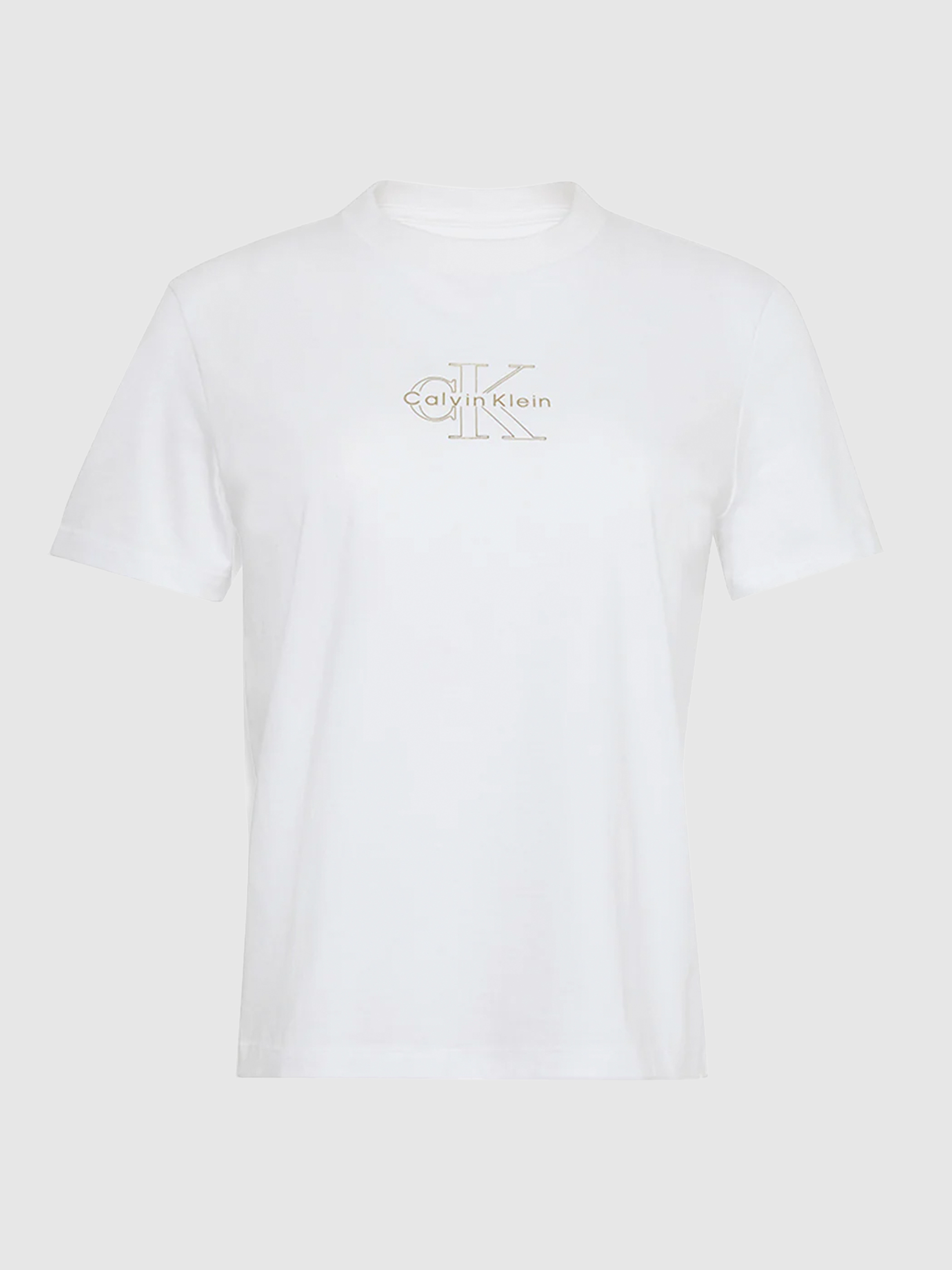 T-Shirt Woman White Calvin Klein