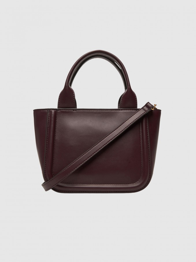 Tote Bags Woman Bordeaux Calvin Klein