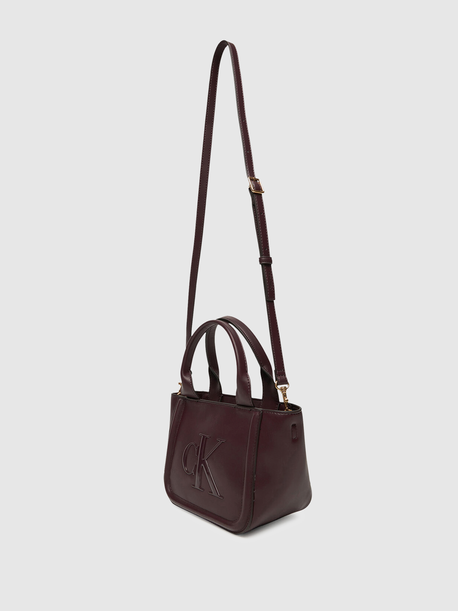 Bolsos de Mano Mujer Burdeos Calvin Klein