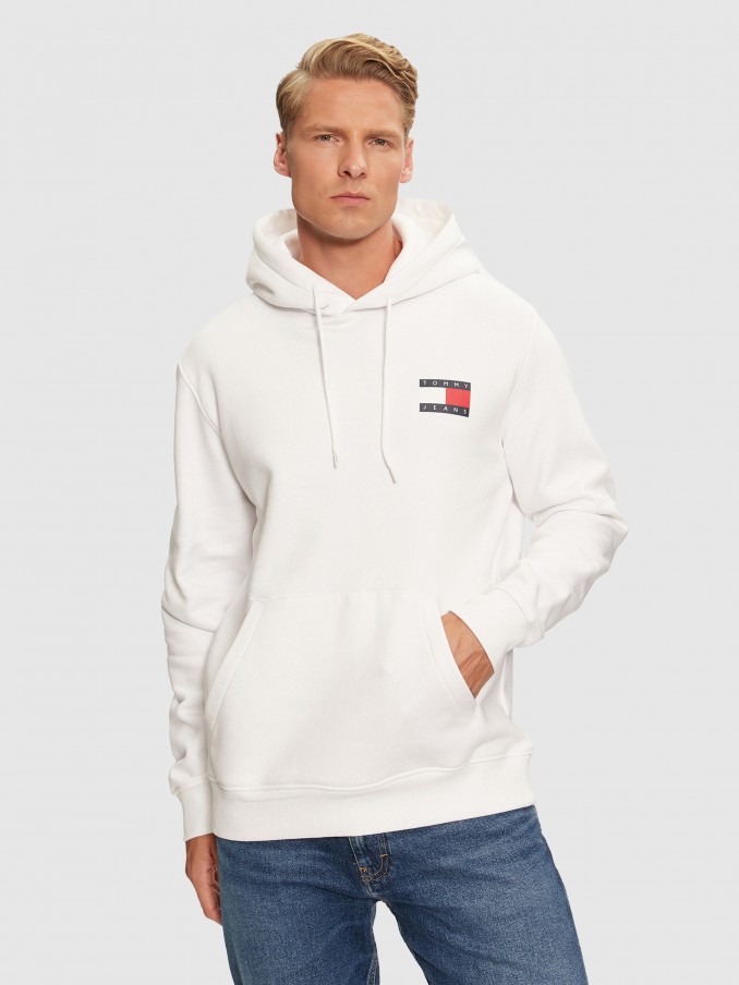 Sueter Hombre Crema Tommy Jeans